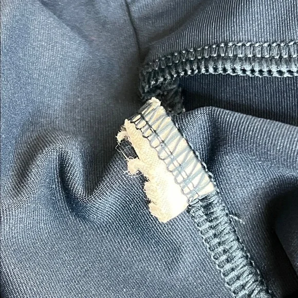 SOLD IN STORE Gymshark Navy Blue Strappy Athletic Tank Top | Built-In Support - Picture 5 of 7